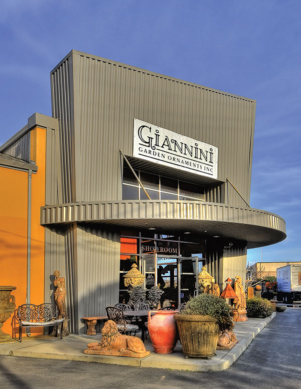 Giannini-Showroom-Entrance | Giannini Garden Giannini Fountain Showroom in South San Francisco