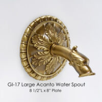 Large Acanto Water Spout