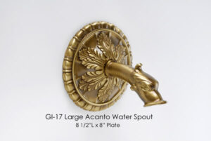 Large Acanto Water Spout