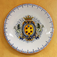 Lion Crest Wall Plate