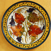 Linea Chianti Round Wall Plate