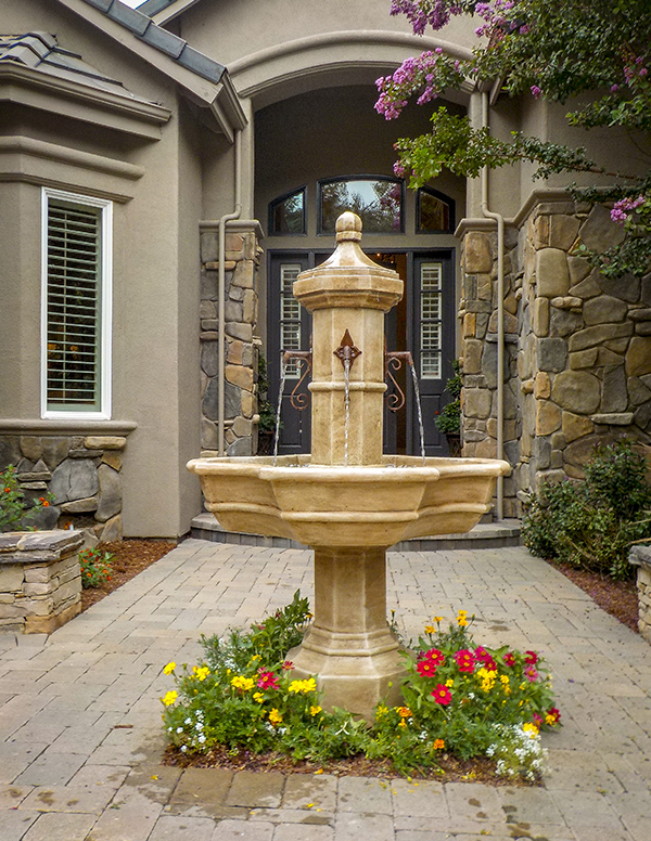 1723 Roubaix Fountain Brownstone