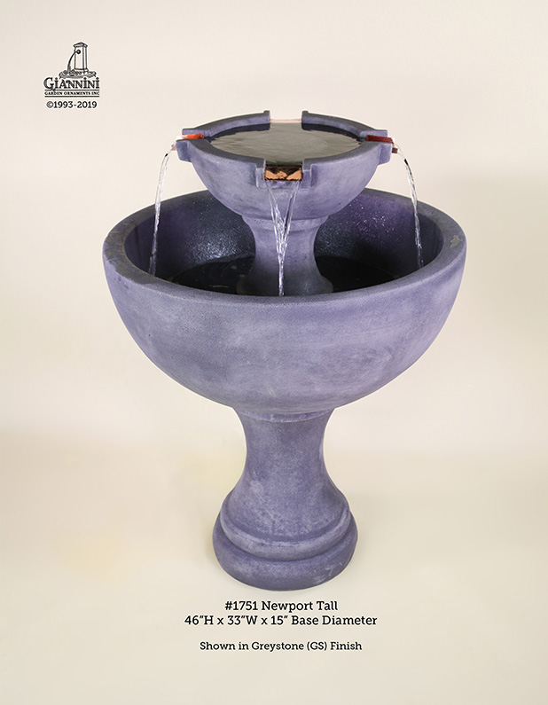 1751 Newport Fountain Tall