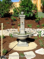 #1595b Grand Avignon Courtyard Fountain for Bronze Spouts.jpg