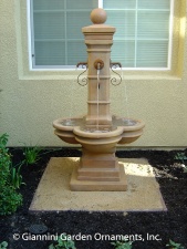 #1584 Avignon Courtyard Fountain For Rustic Iron Spouts.jpg