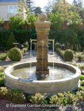#1661b Avignon Pond Fountain for Bronze Spouts