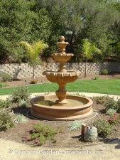 #1198 Versailles Garden Pond Fountain