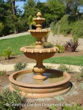 #1198 Versailles Garden Pond Fountain
