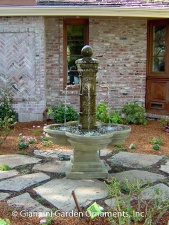 #1595b Grand Avignon Courtyard Fountain for Bronze Spouts