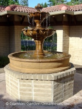 #1214 Gardenia Two Tier Fountain