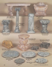 Statues, Columns, Wall Ornaments, Bird Baths &Accessories