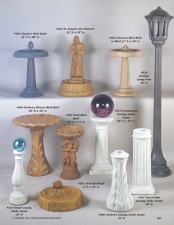 Statues, Columns, Wall Ornaments, Bird Baths & Accessories